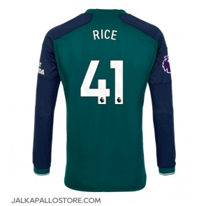 Arsenal Declan Rice #41 Kolmaspaita 2023-24 Pitkähihainen